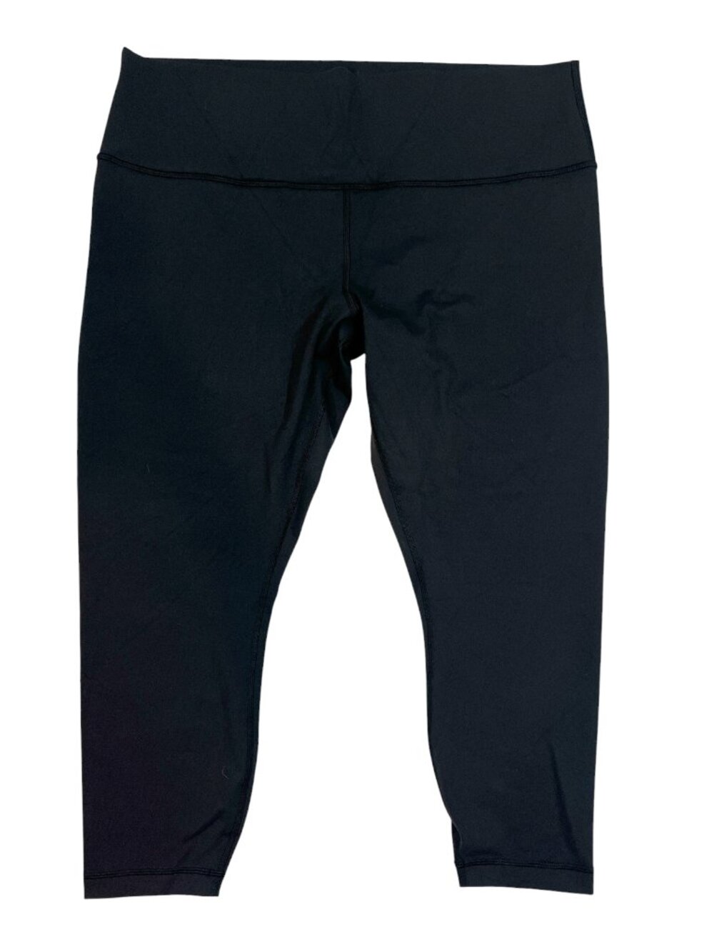 Lululemon Wunder Under High-Rise 7/8 Tight Full-On Luon 25" Black W5BJVS Size 20